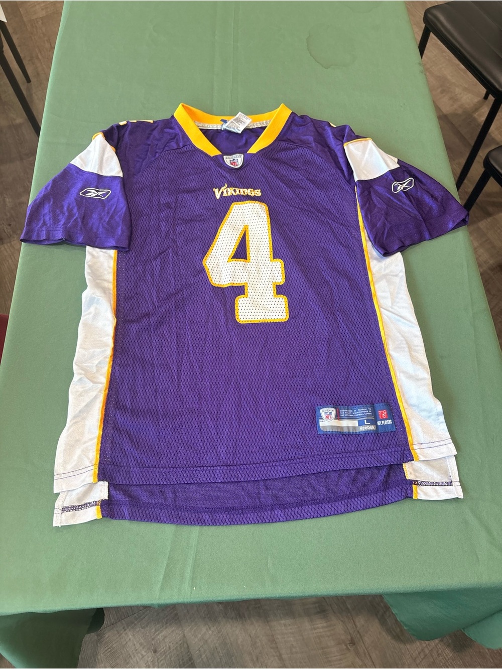 Reebok nfl Minnesota Vikings Brett Favre Jersey
